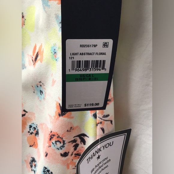 NWT Women’s Harland Floral-Print Halter Dress l Size Large - Picture 3 of 3